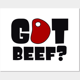 Got beef? Posters and Art